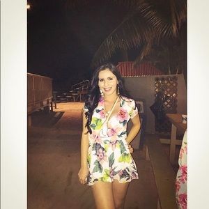 Floral romper
